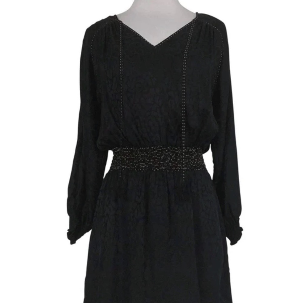 Rebecca Taylor Silk Black Dress